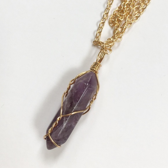 Amethyst Necklace - Picture 3 of 8